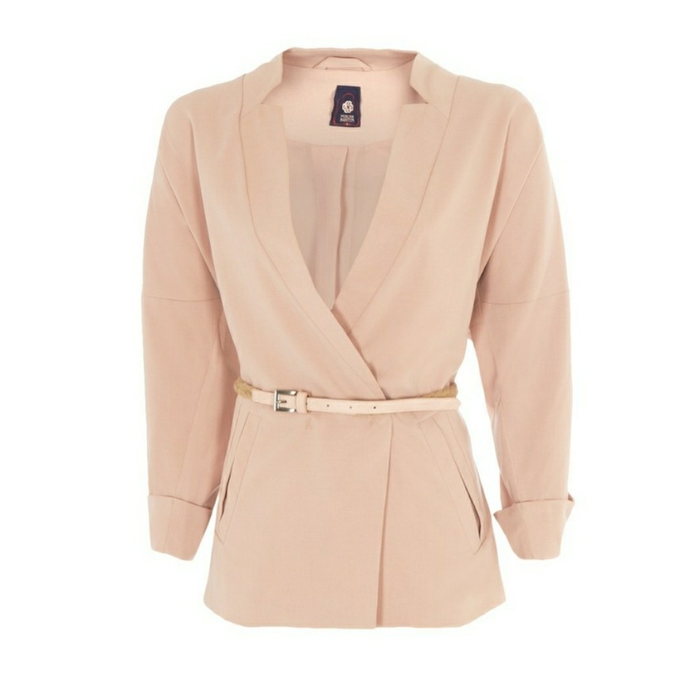 MISCHA Charlotte Blazer Jacket - Blush Pink
